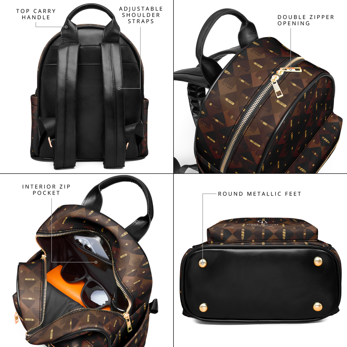Grand Puro - Cioccolato -  Mini Backpack