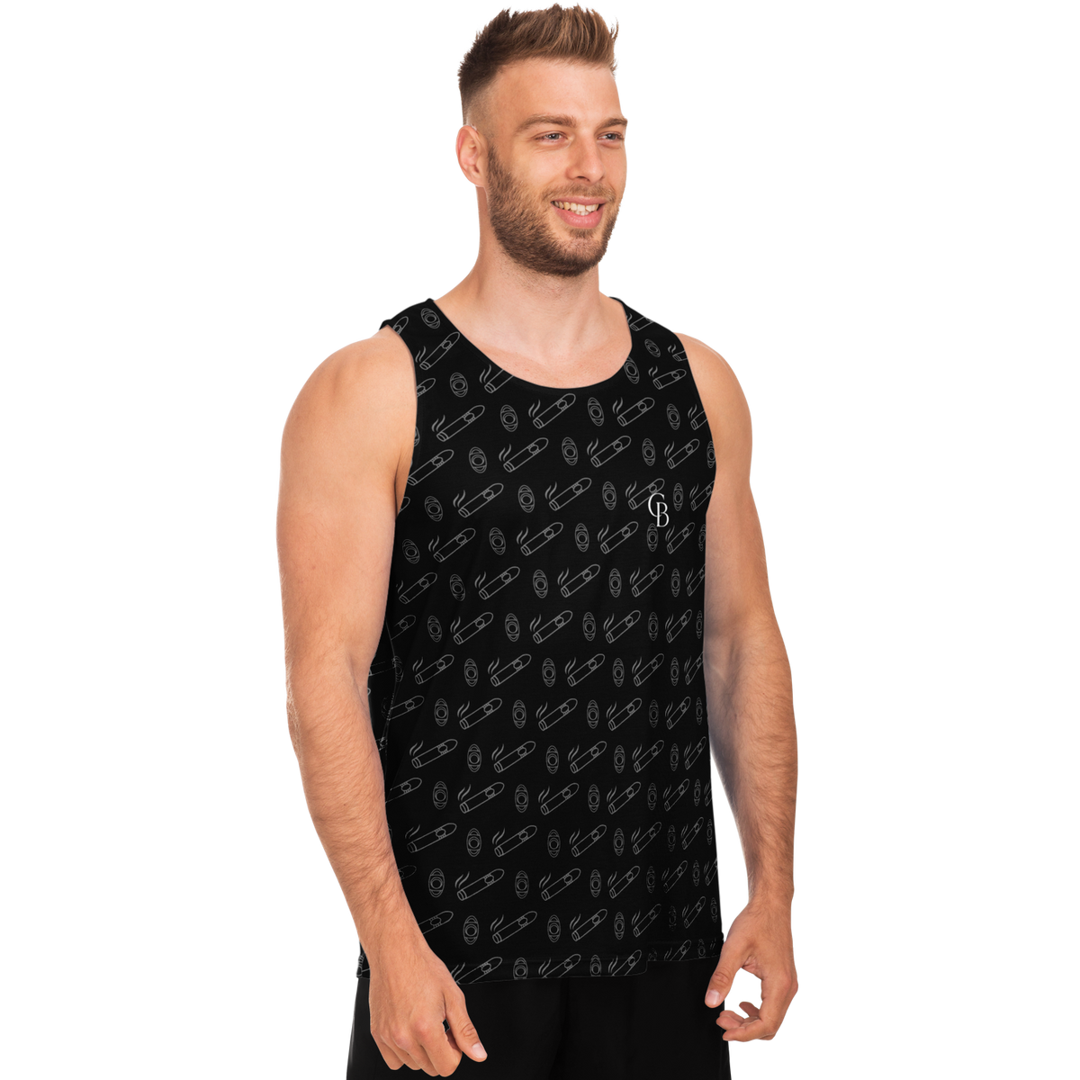 Cutter Smoke Pattern Tank Top - Cigar bandits Reserva Privata