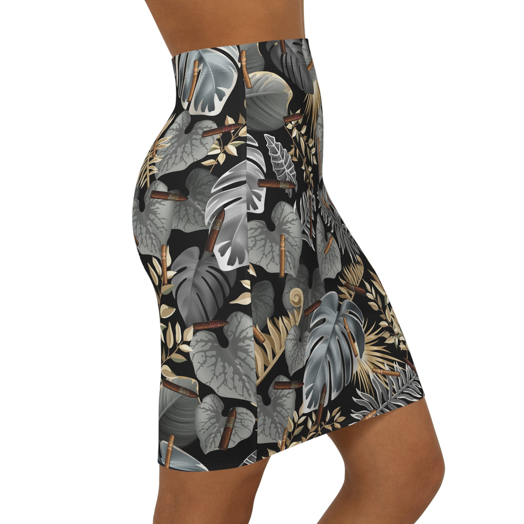Capa Flora -  Tropical Pencil Skirt