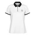 Seco - White & Black Crest - Polo Shirt