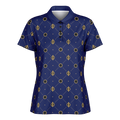 Viso Gold Link - Blue Polo Shirt