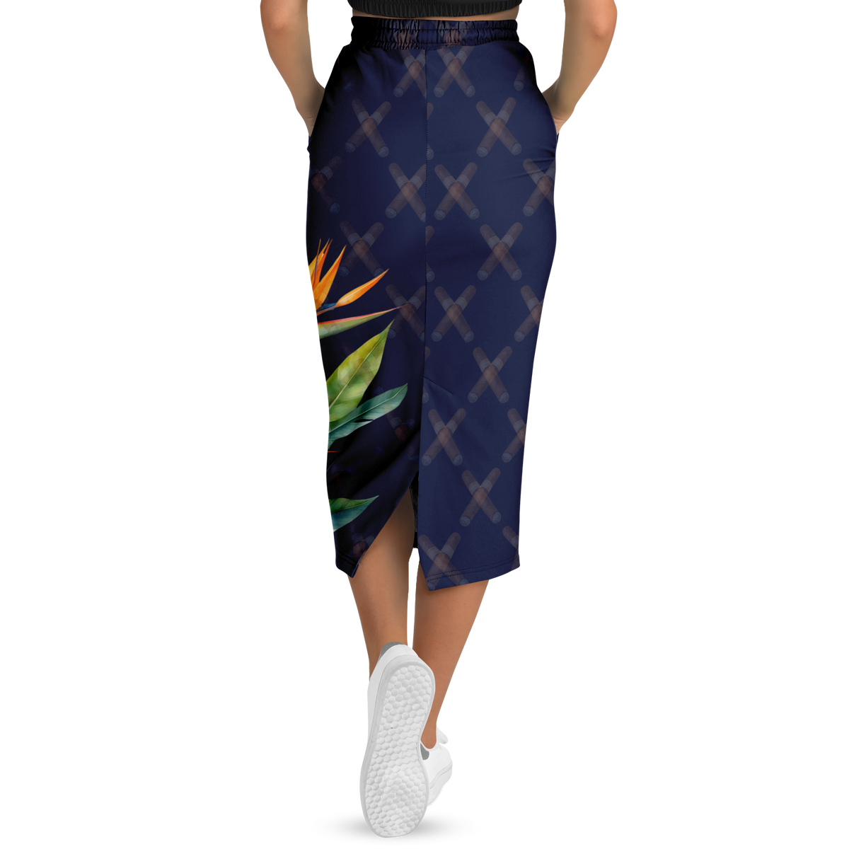 Capa Flora - Long Tropical Skirt