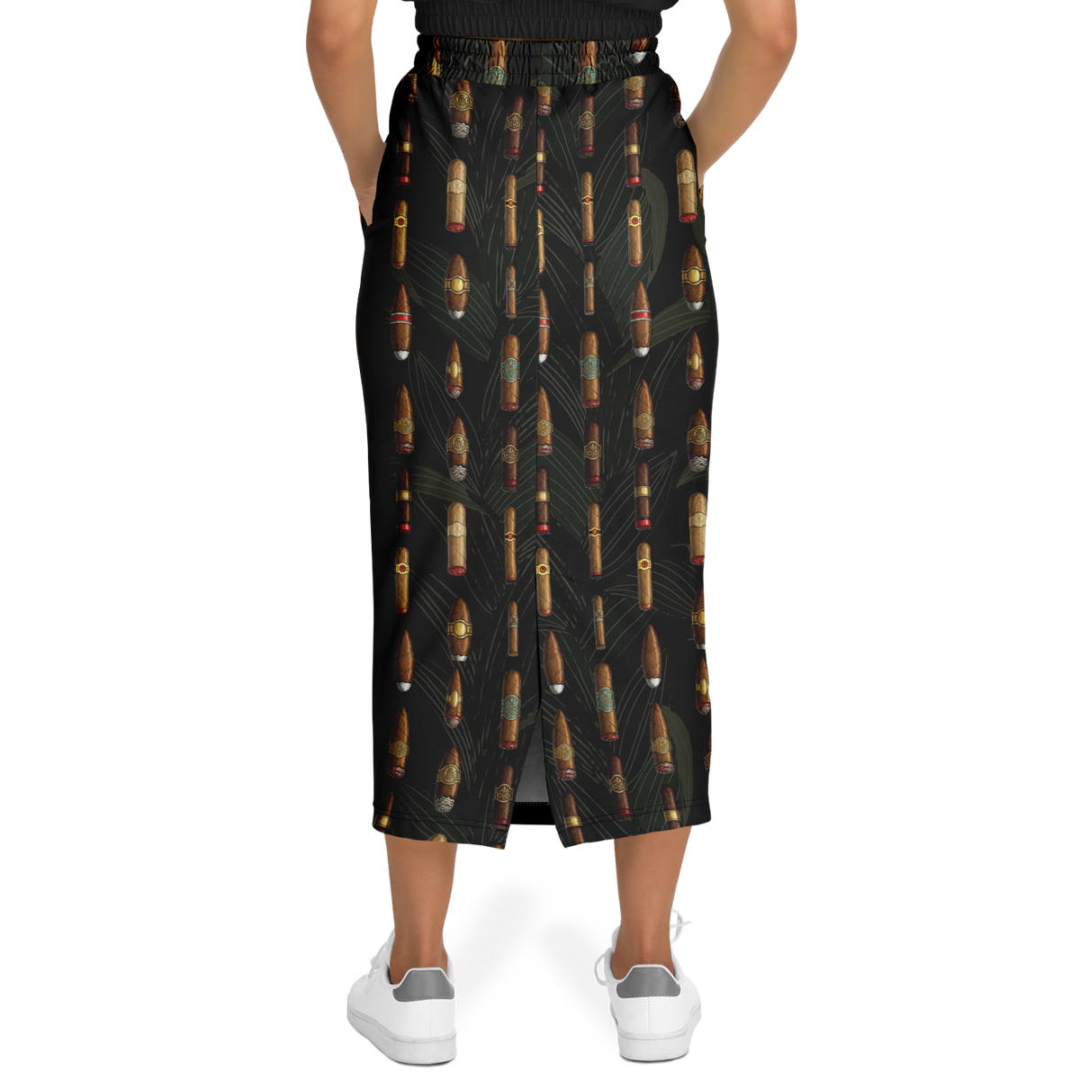 Capa Flora - Cigar Long Tropical Skirt