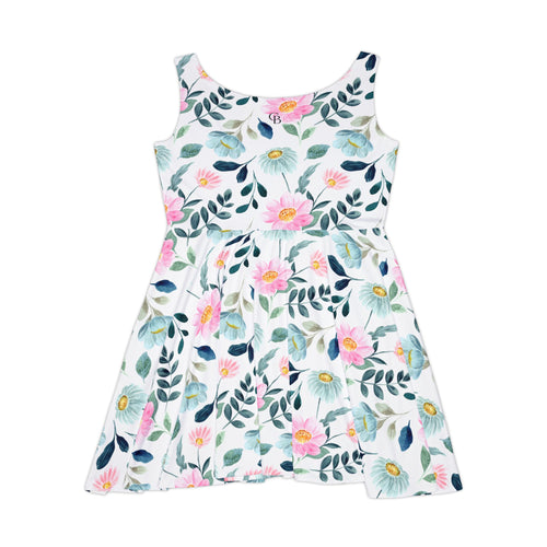 Capa Flora -  Blue & Pink Botanical Dress