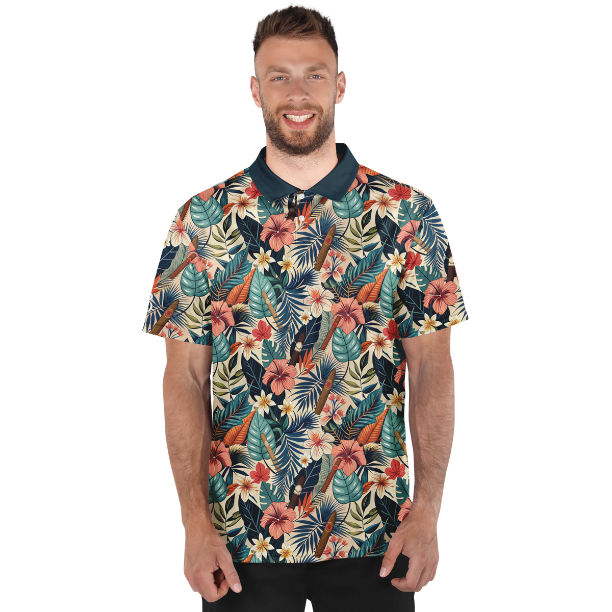 Tropical Smoke no.15 - Polo Shirt