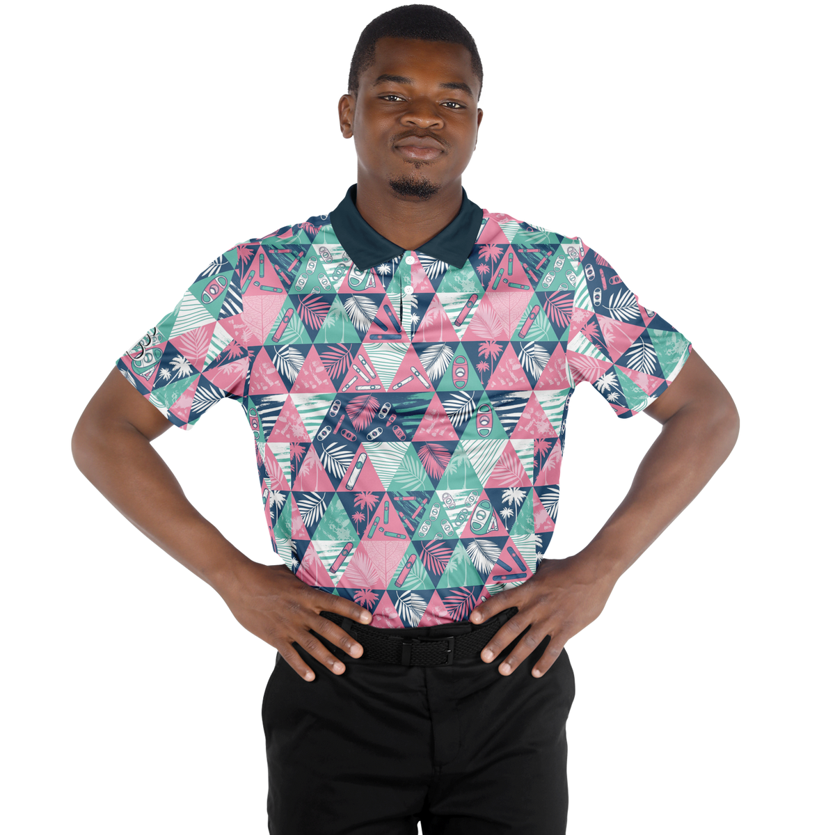 Tropical Smoke (Pastello) - Polo Shirt