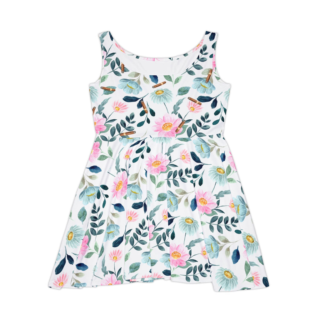 Capa Flora -  Blue & Pink Botanical Dress