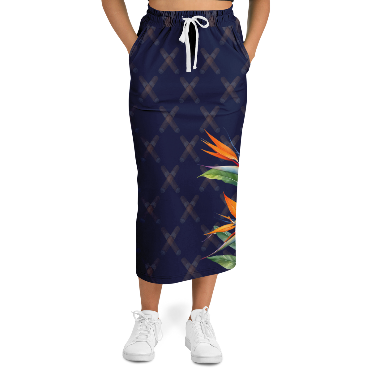 Capa Flora - Long Tropical Skirt