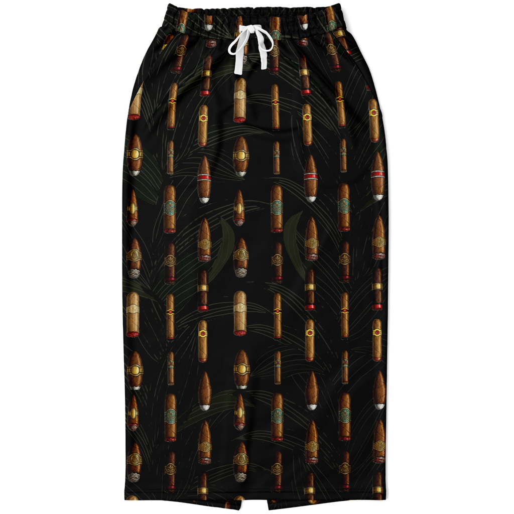 Capa Flora - Cigar Long Tropical Skirt