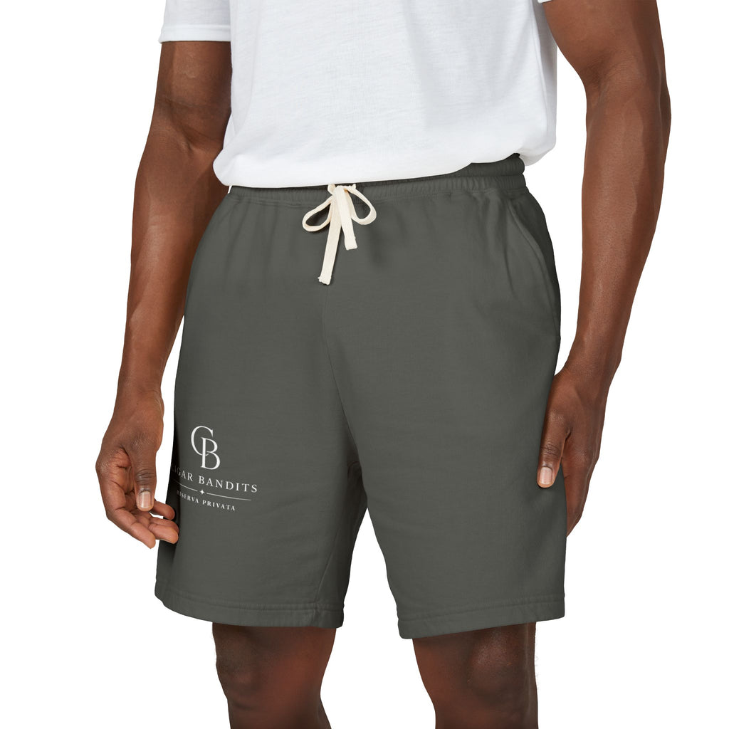Habano -  White Logo Fleece Shorts