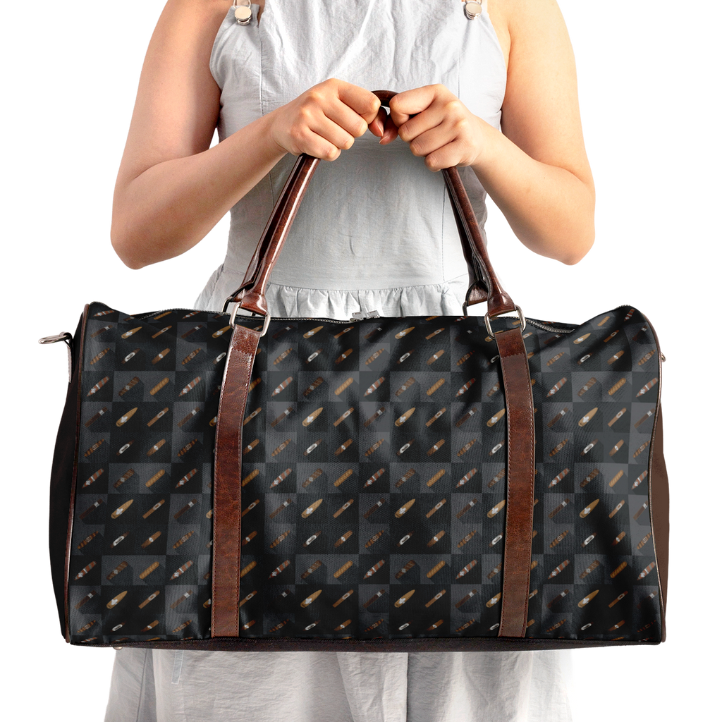 Grand Puro Duffle Bag (Black & Brown)