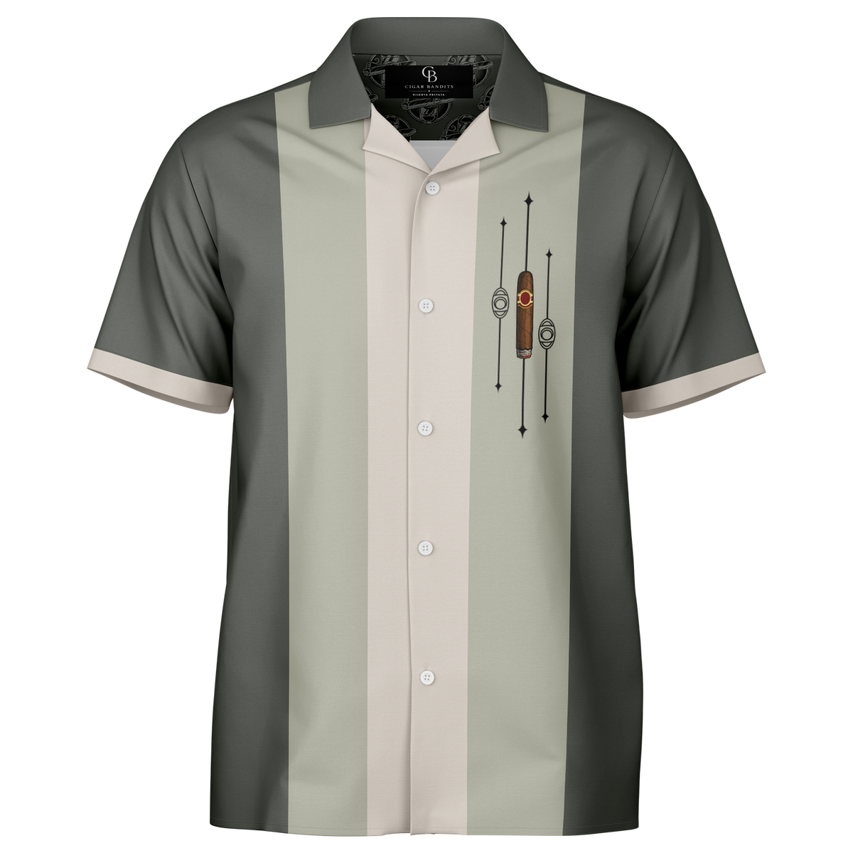 Retro Smoke no.21 - Foggy Green