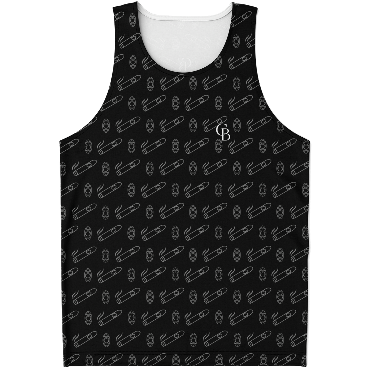 Cutter Smoke Pattern Tank Top - Cigar bandits Reserva Privata