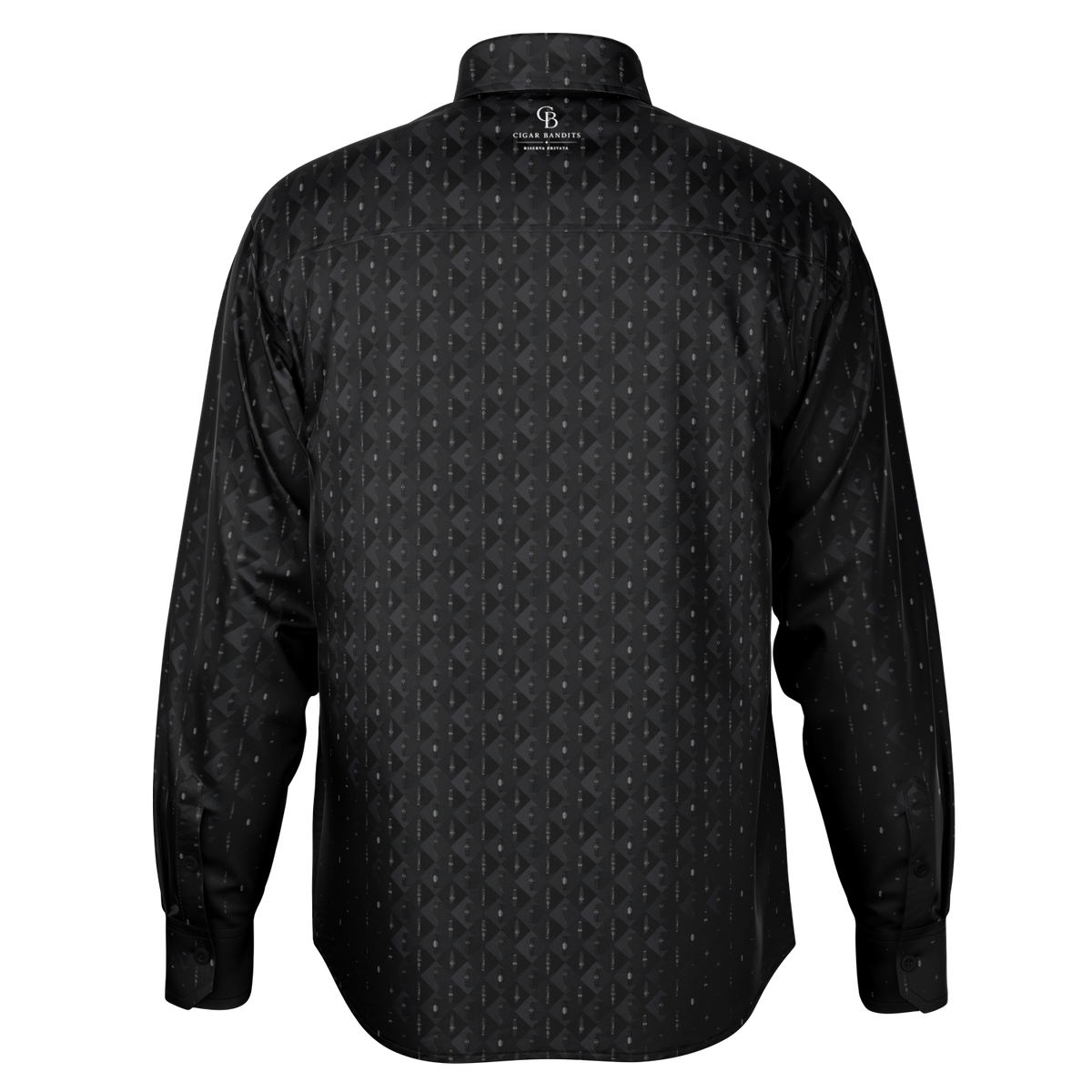 Grand Puro no.2 - Ombra - Long Sleeve Button Down Shirt