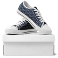 Yacht Smoke Low Shoes - Navy & White