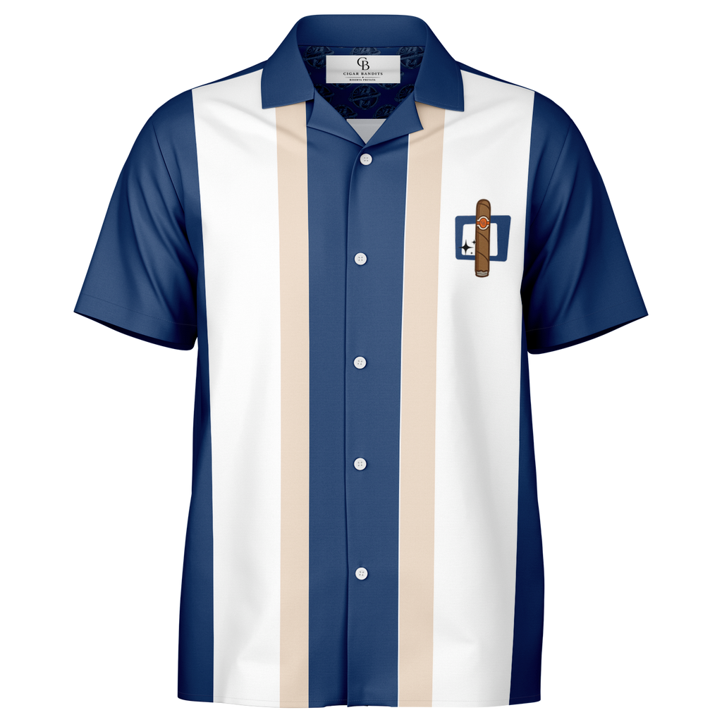 Retro Smoke no.25 - Blue & Tan