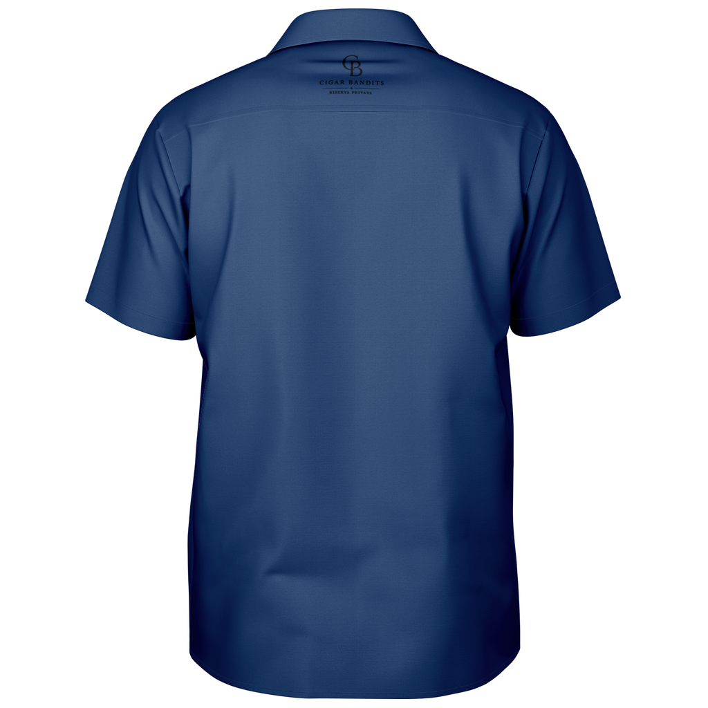 Retro Smoke no.25 - Blue & Tan