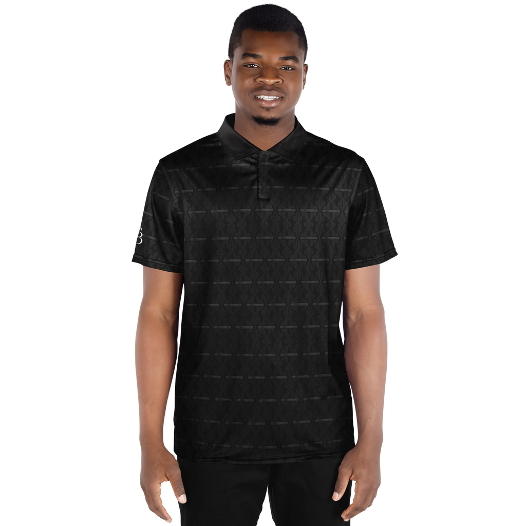 Maduro Floral Black - Polo Shirt