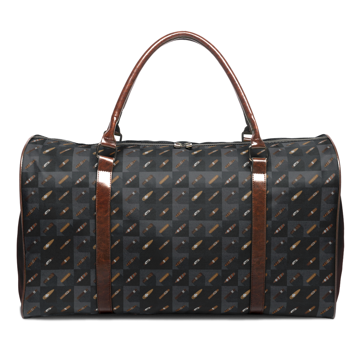 Grand Puro Duffle Bag (Black & Brown)
