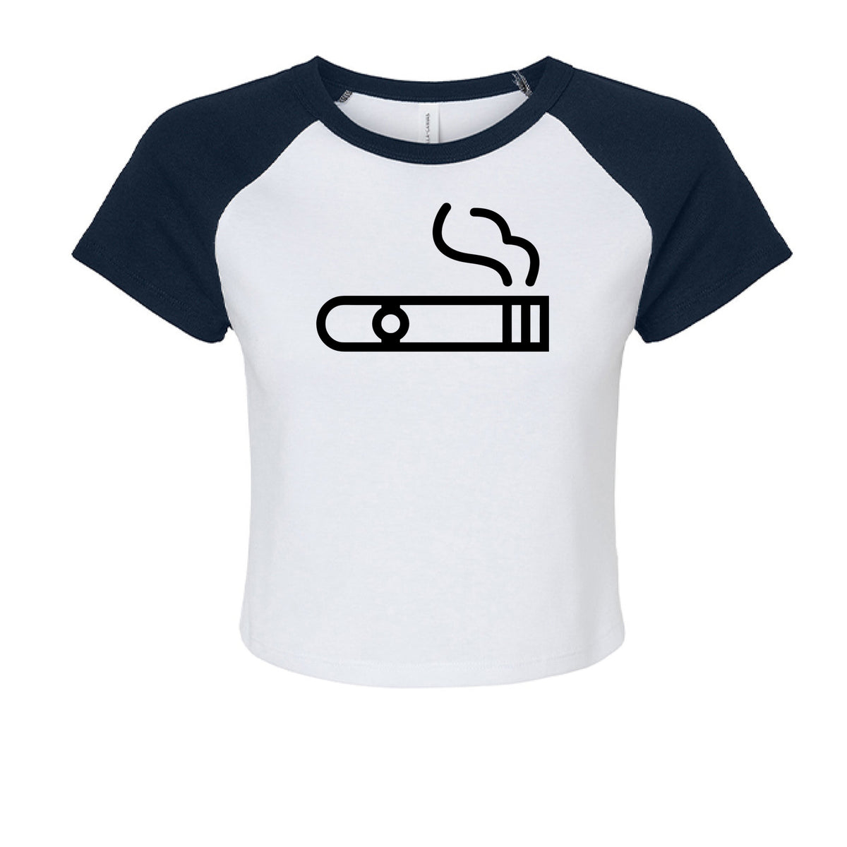 WHITE/ NAVY - FRONT
